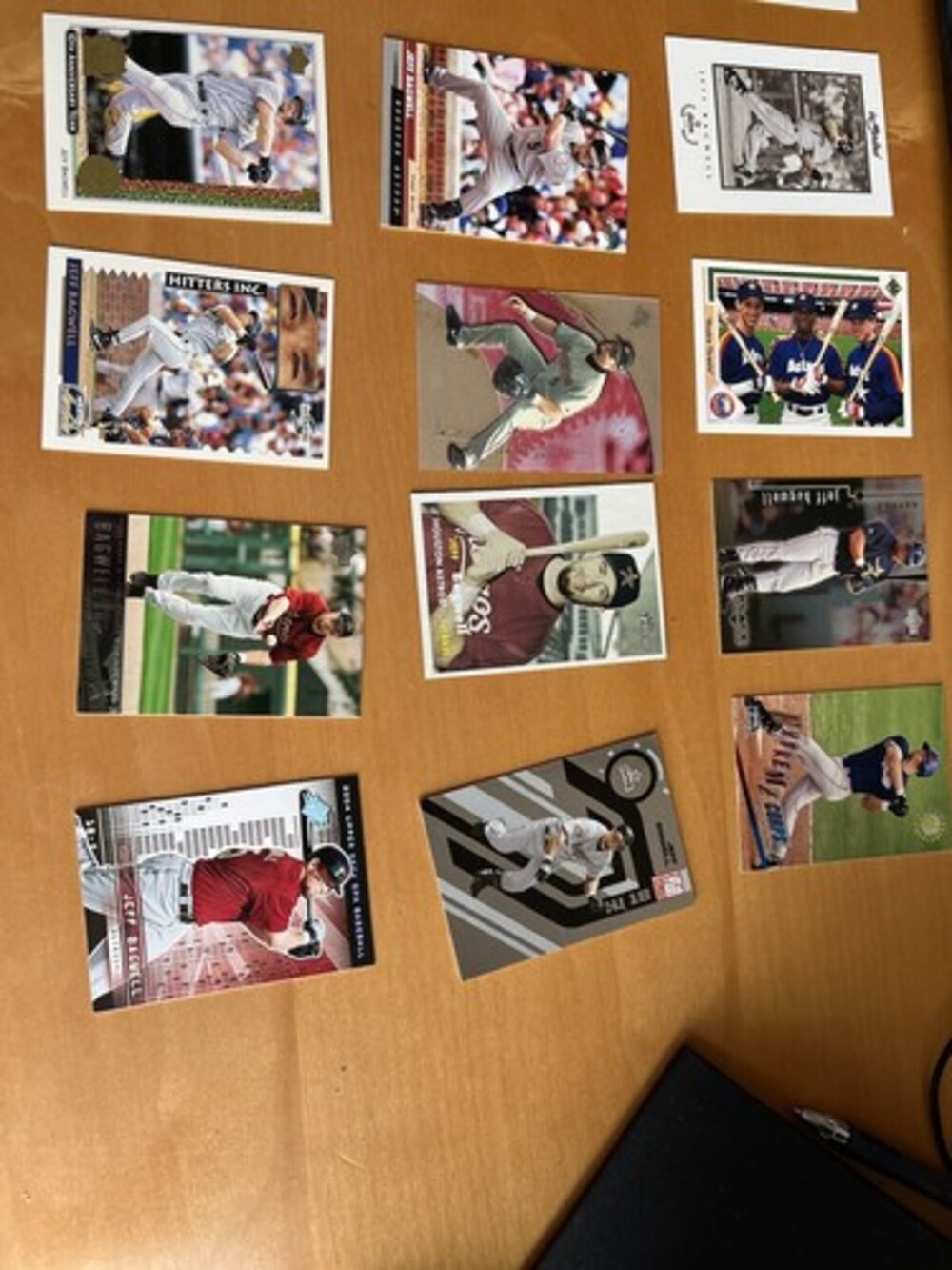 jeff bagwell Baseball card lot